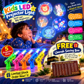 LED Projector Finger Light + FREE Umrah Saving Box 🎁